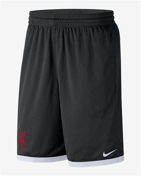 college nike mesh shorts